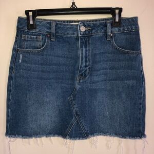 PACSUN Denim Blue Skirt ( new but without tags )